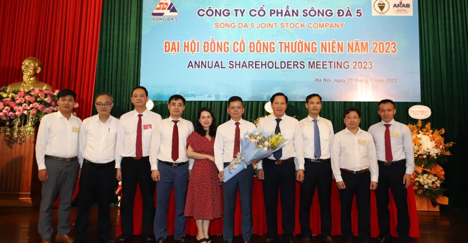Sông Đà 5 tổ chức thành công Đại Hội Đồng Cổ Đông thường niên năm 2023
