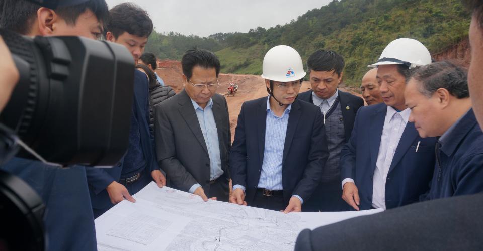 Vice Minister of Ministry of Agriculture and Rural Development visit Ban Lai Reservoir Project Site in Lang Son Province