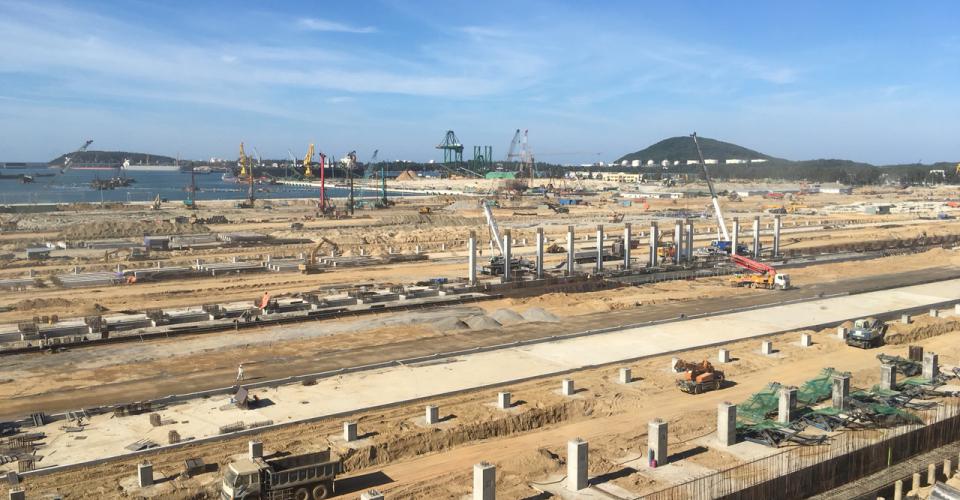Song Da 5 executes Hoa Phat Dung Quat Steel Complex Project