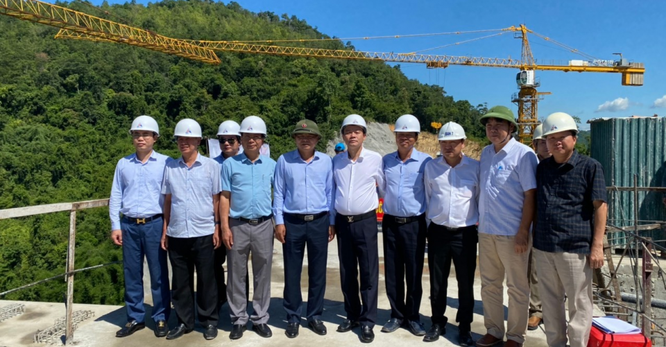 Thứ trưởng bộ NN – PTNT thăm và kiểm tra dự án Hồ chứa nước Sông Chò 1, tỉnh Khánh Hòa