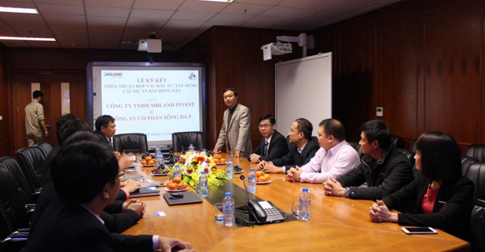 MBLI và Công ty CP Sông Đà 5 đã ký kết thỏa thuận hợp tác