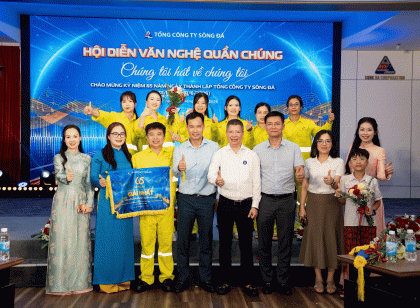 CÔNG TY CỔ PHẦN SÔNG ĐÀ 5 XUẤT SẮC GIÀNH GIẢI NHẤT TOÀN ĐOÀN TẠI HỘI DIỄN VĂN NGHỆ QUẦN CHÚNG CHÀO MỪNG 65 NĂM THÀNH LẬP TỔNG CÔNG TY SÔNG ĐÀ