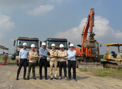 SÔNG ĐÀ 5 KHỞI CÔNG GÓI THẦU THI CÔNG XÂY DỰNG XƯỞNG XEO BỘT TẠI NINH BÌNH