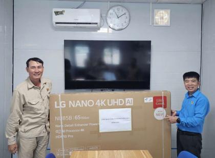SÔI NỔI CÁC HOẠT ĐỘNG CHÀO MỪNG CÁC NGÀY LỄ LỚN CỦA CÔNG ĐOÀN CÔNG TY CỔ PHẦN SÔNG ĐÀ 5