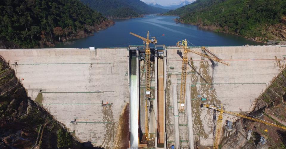 Nam Ngiep 1 Hydropower Project – Song Da 5’s success in Roller Compacted Concrete (RCC) Main dam