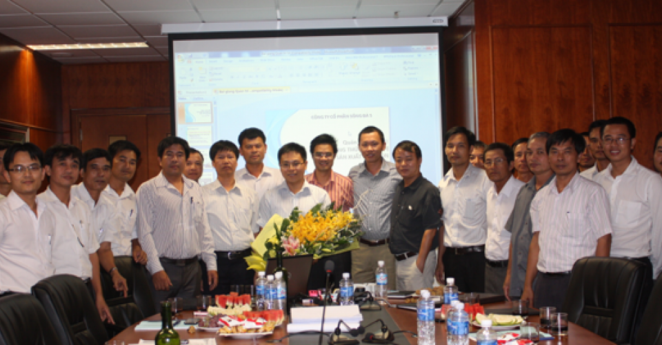 Song Da 5 joint - stock company organizes a training course of production management