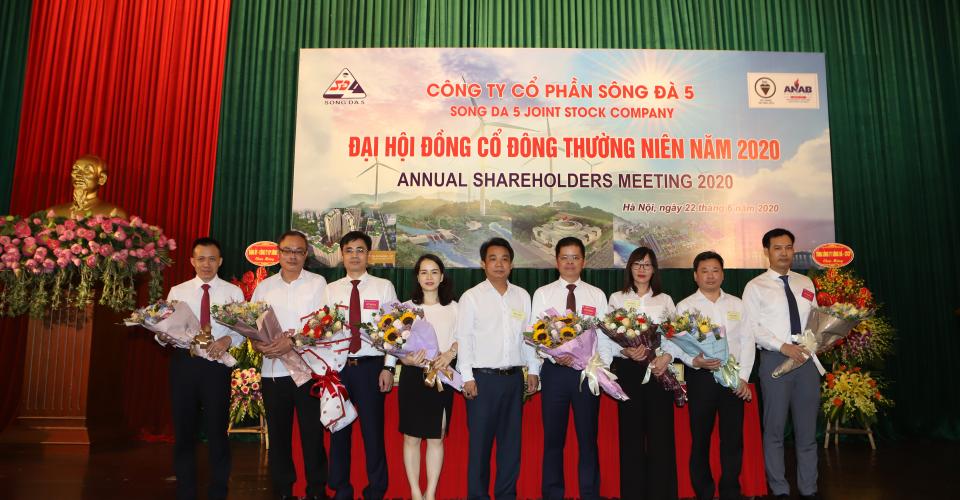 Sông Đà 5 tổ chức thành công Đại hội đồng cổ đông thường niên năm 2020 và nhiệm kỳ 2020 - 202